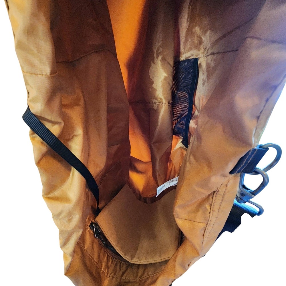 Athleta All About Tote Bag XL Gym Travel Work Spiced Turmeric Mustard Yellow - Picture 10 of 11